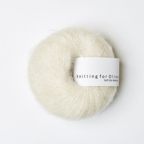Knitting for olive Soft Silk Mohair Off White