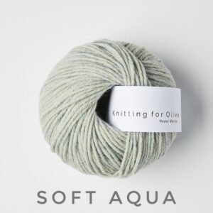 Knitting for olive heavy soft aqua