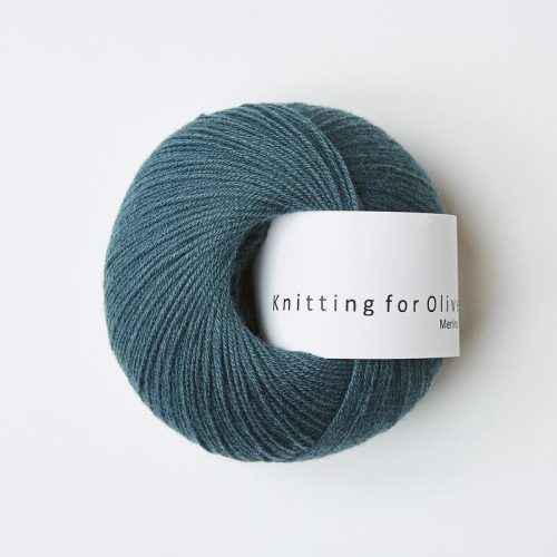 Knitting for Olive Merino Petroleum green_Petroleums grön