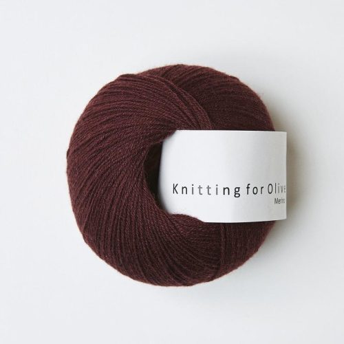 Knitting for Olive Merino Bordeaux