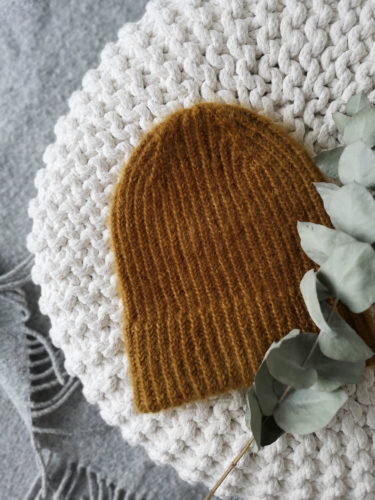 Lilaste-beanie Knitting for Olive Soft Silk Mohair