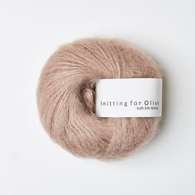 Soft Silk Mohair Rose Clay-image