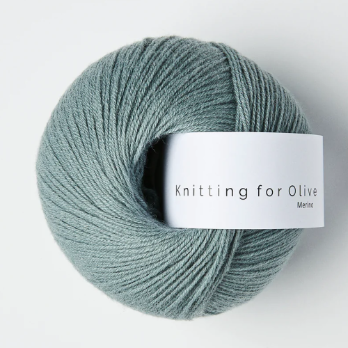 knitting for olive merino_Dusty Aqua