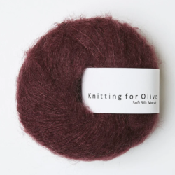 Knitting for Olive soft silk mohair_Bordeaux