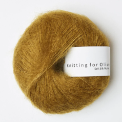 Knitting for Olive soft silk mohair_Dark Mustard